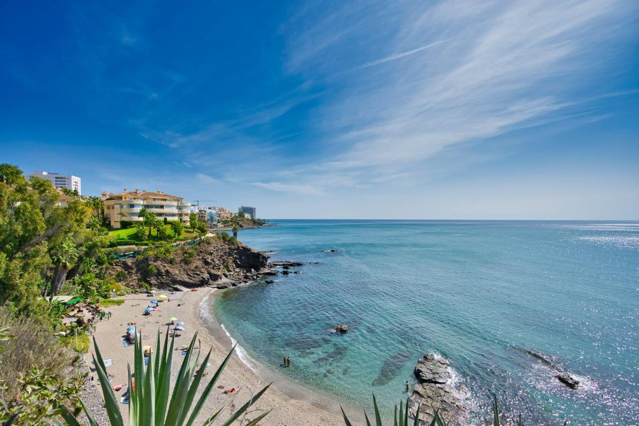 Apartamento Estrella Del Mar 100M De La Playa 2 Terrazas Garage Бенальмадена Экстерьер фото
